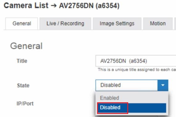 disable