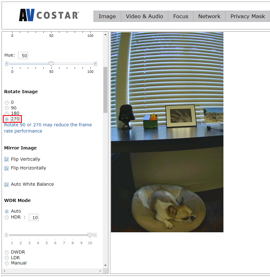 Contera Corridor View Configuration Arecont Vision